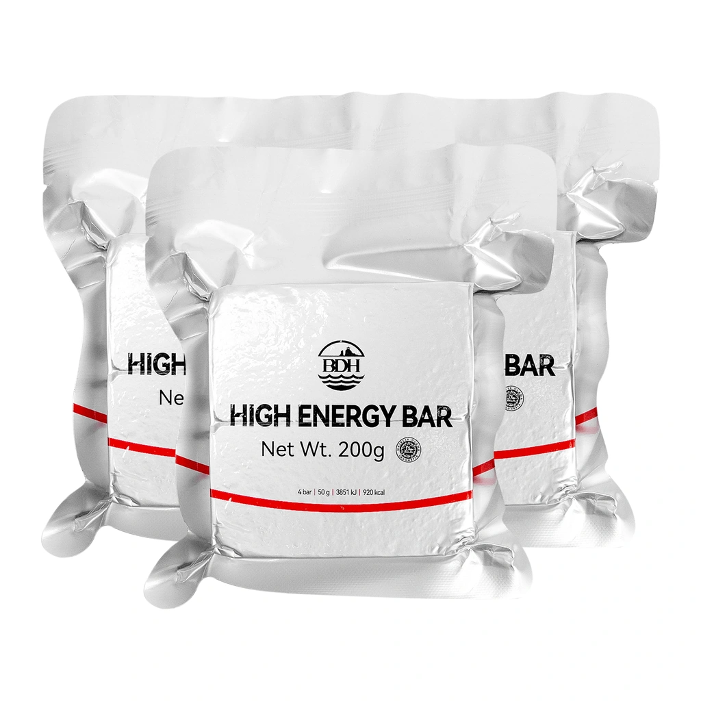 Racja żywnościowa 72 h — 3 × baton BDH Regular 200 g (2760 kcal)