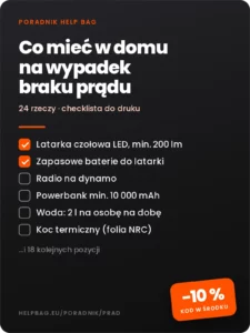 Okładka poradnika o braku prądu